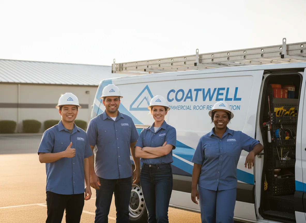 Commercial roof coating company in Waterford, OH